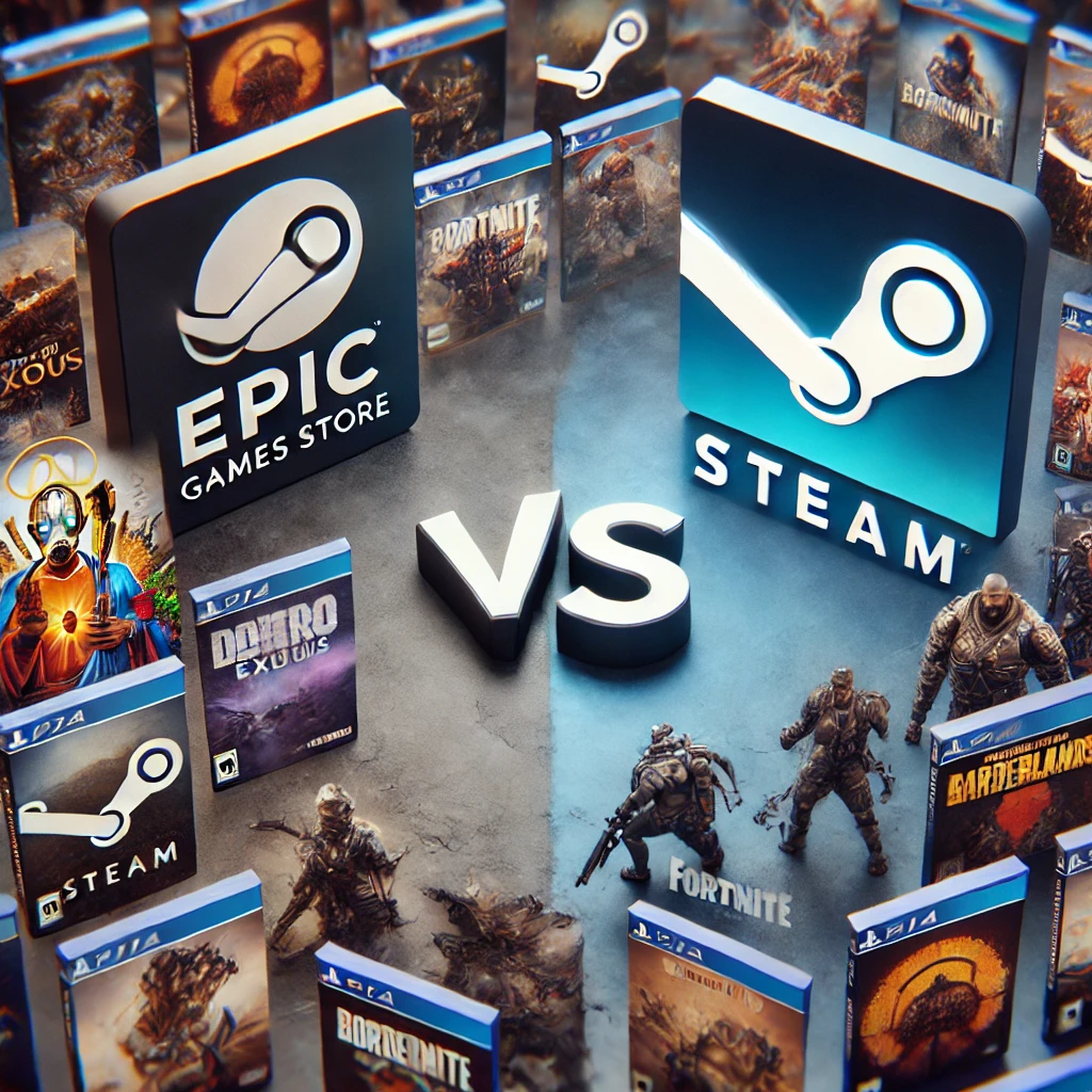 Epic Games Store vs Steam The Rise of New Game Distribution Platforms and Challenges