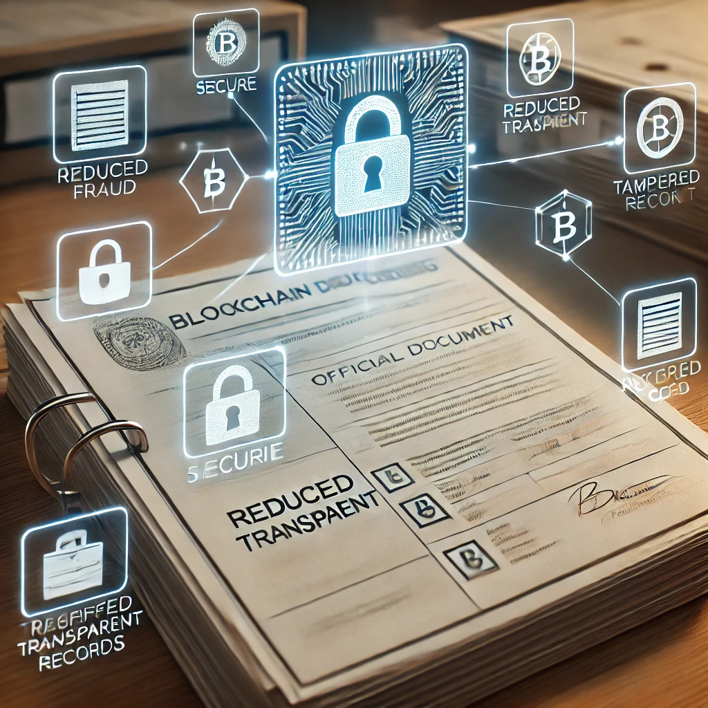 How Blockchain Enhances Document Security and Reduces Fraud in Official Registrations