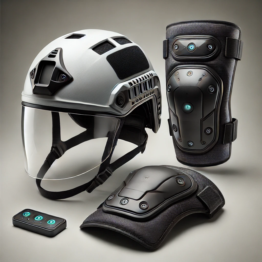 Innovative PPE Advanced Helmets and Knee Pads Reducing Workplace Injuries