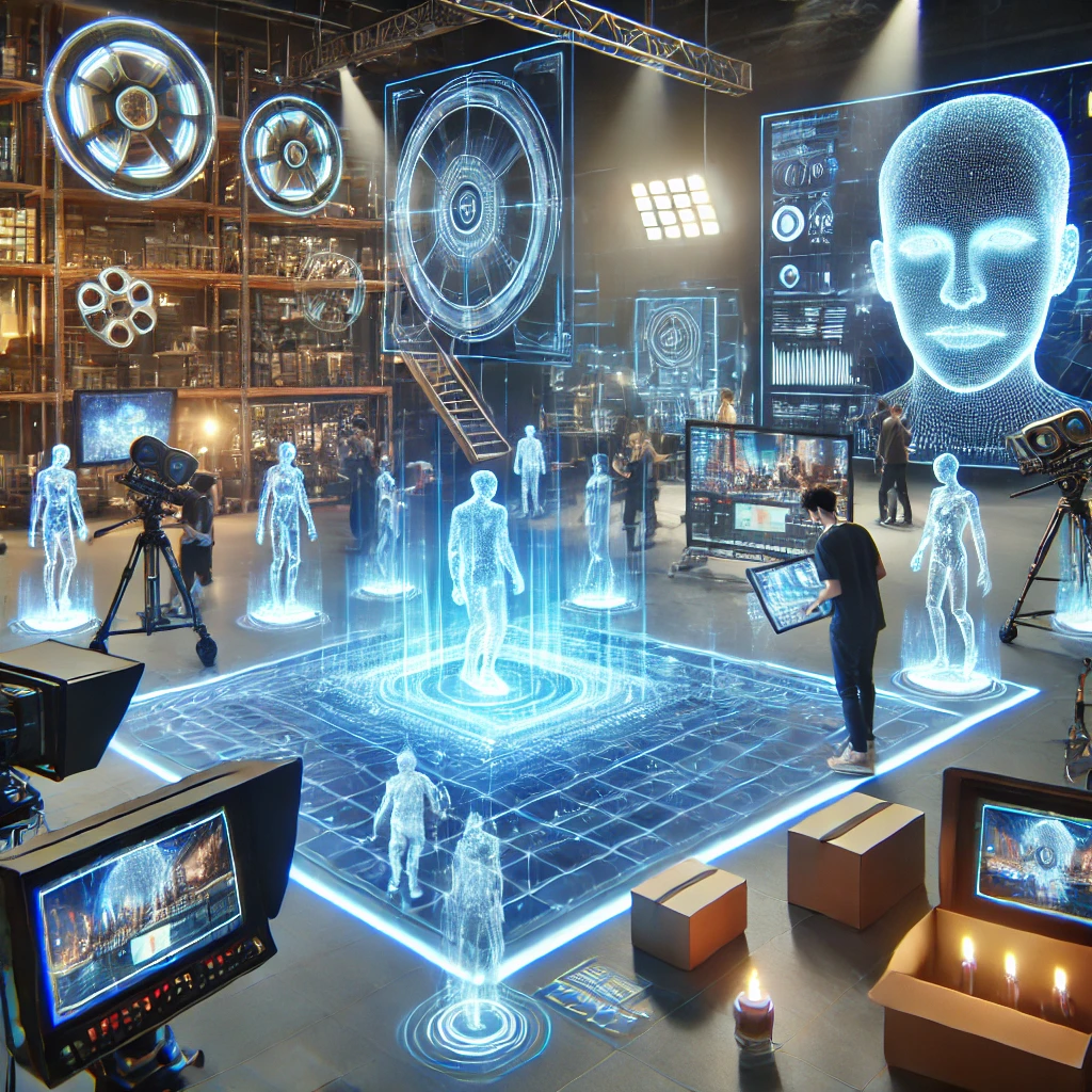 How Hologram Technology is Transforming Film Realistic Characters & Live Scenes